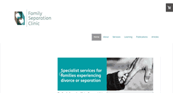 Desktop Screenshot of familyseparationclinic.com